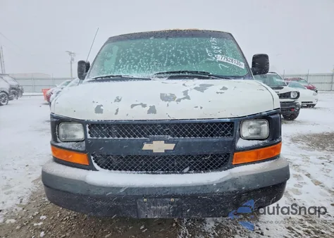 2011 Chevrolet Express G3500 z USA, uszkodzony, nr VIN 1GCZGUCG9B1165853